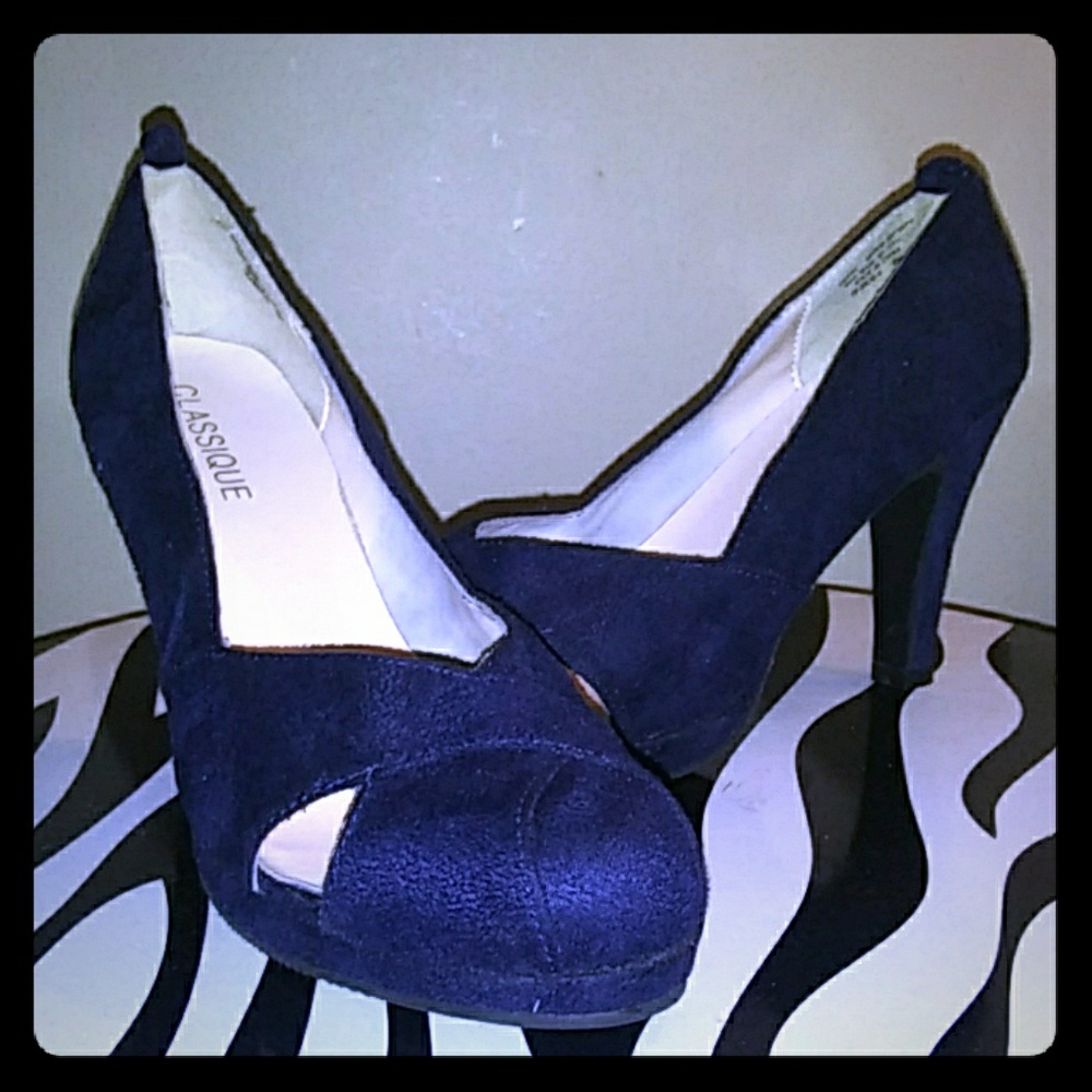 Cross Toed High Heels